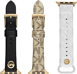 michael kors watch band leather|Michael Kors interchangeable watch band.